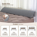 GobekUsa Bed Wedge Pillow Memory Foam Mattress Gap Filler with 2 Large Side Pockets