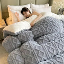 GobekUsa Cozy Winter Bed Blanket: Luxe Lamb Cashmere Warmth Quilt for Comfort