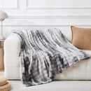GobekUsa Fuzzy Faux Fur Blanket - Cozy & Soft Reversible Throw for Sofa and Bed