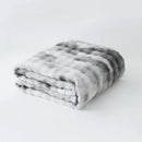 GobekUsa Fuzzy Faux Fur Blanket - Cozy & Soft Reversible Throw for Sofa and Bed