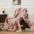 GobekUsa Fuzzy Faux Fur Blanket - Cozy & Soft Reversible Throw for Sofa and Bed