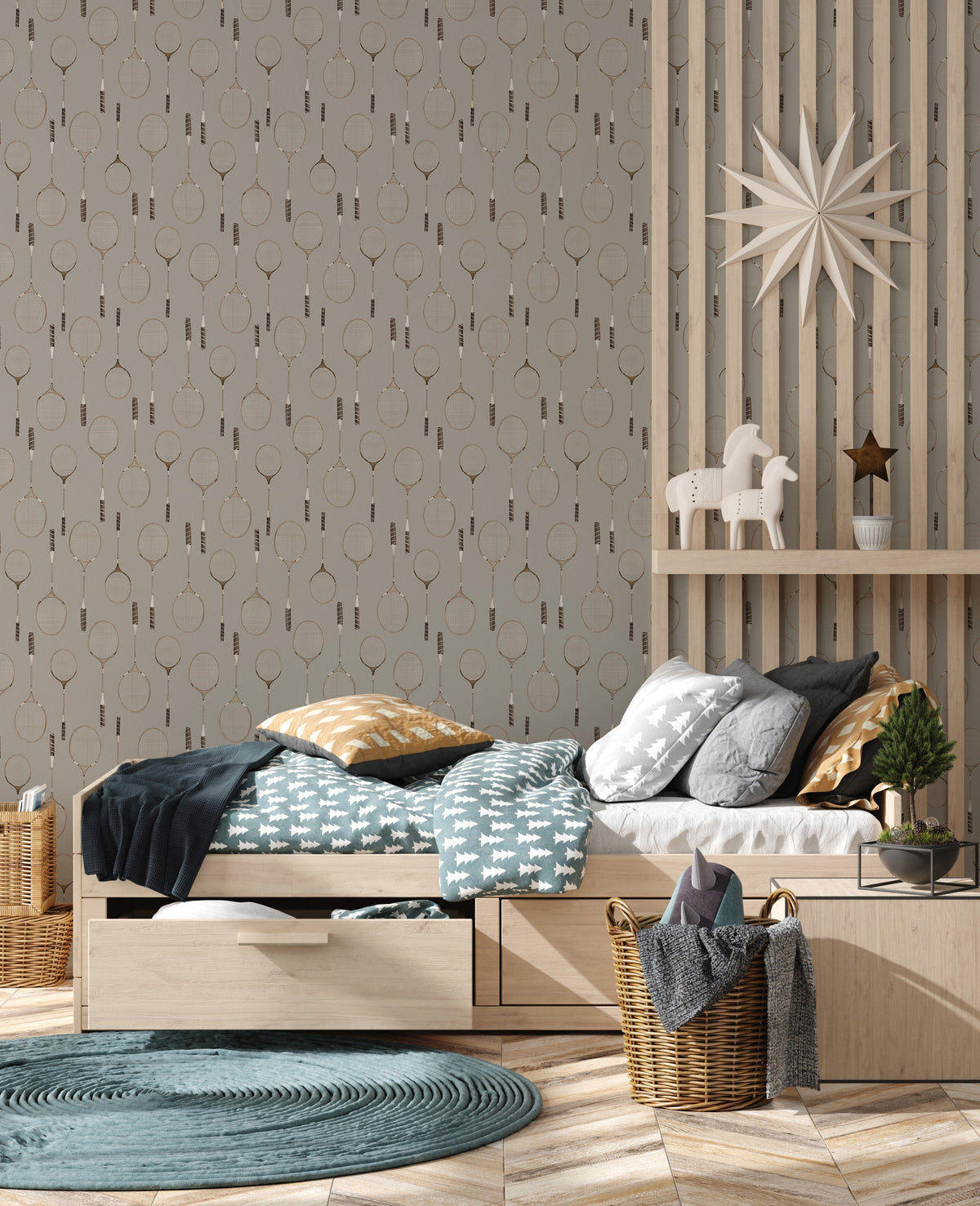 Decker Wallpaper by Hailey Kiefer Designs, photo 5 of 9