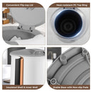 Towel Warmer Bucket with Auto Shut Off for Bathroom by LJGDeals