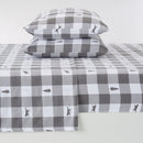100% Turkish Cotton Flannel Sheet Sets - Boulder Collection by Great Bay Home