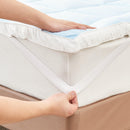 2 Inch Thick Cooling Mattress Pad - Finley Collection by Great Bay Home