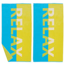 2 Pack Vibrant Beach Towels - Boca Collection by Great Bay Home