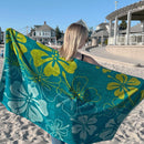 2 Pack Vibrant Beach Towels - Boca Collection by Great Bay Home