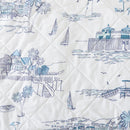Coastal Toile Quilt Set - Cape Elizabeth Collection by Great Bay Home