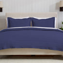 Textured Striped Quilt Set - Ellie Collection by Great Bay Home