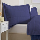 Textured Striped Quilt Set - Ellie Collection by Great Bay Home