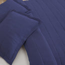 Textured Striped Quilt Set - Ellie Collection by Great Bay Home