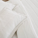 Textured Striped Quilt Set - Ellie Collection by Great Bay Home