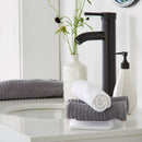 4 Pack Ribbed Hand Towels - Rori Collection by Great Bay Home