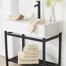 4 Pack Ribbed Hand Towels - Rori Collection by Great Bay Home