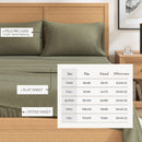 Heathered Solid Cotton Blend Flannel Sheet Set - Anders Collection by Great Bay Home