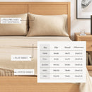 Heathered Solid Cotton Blend Flannel Sheet Set - Anders Collection by Great Bay Home
