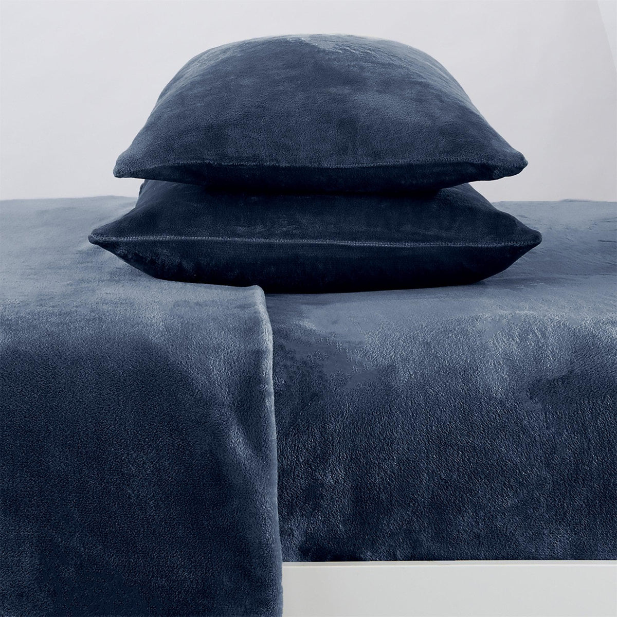 Solid Jewel-Toned Plush Sheet - Velvet Luxe Collection, photo 7 of 14