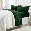 Solid Jewel-Toned Plush Sheet - Velvet Luxe Collection by Great Bay Home