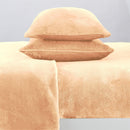 Solid Jewel-Toned Plush Sheet - Velvet Luxe Collection by Great Bay Home