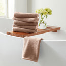 4 Pack Cotton Bath Towels - Kasper Collection by Great Bay Home