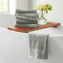 6 Pack Cotton Hand Towels - Kasper Collection by Great Bay Home