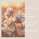 6 Pack Cotton Hand Towels - Kasper Collection by Great Bay Home