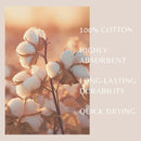 6 Pack Cotton Hand Towels - Kasper Collection by Great Bay Home