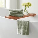 6 Piece Set Cotton Bath Towels - Kasper Collection by Great Bay Home