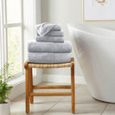 6 Piece Set Cotton Bath Towels - Kasper Collection by Great Bay Home