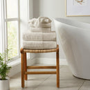 6 Piece Set Cotton Bath Towels - Kasper Collection by Great Bay Home