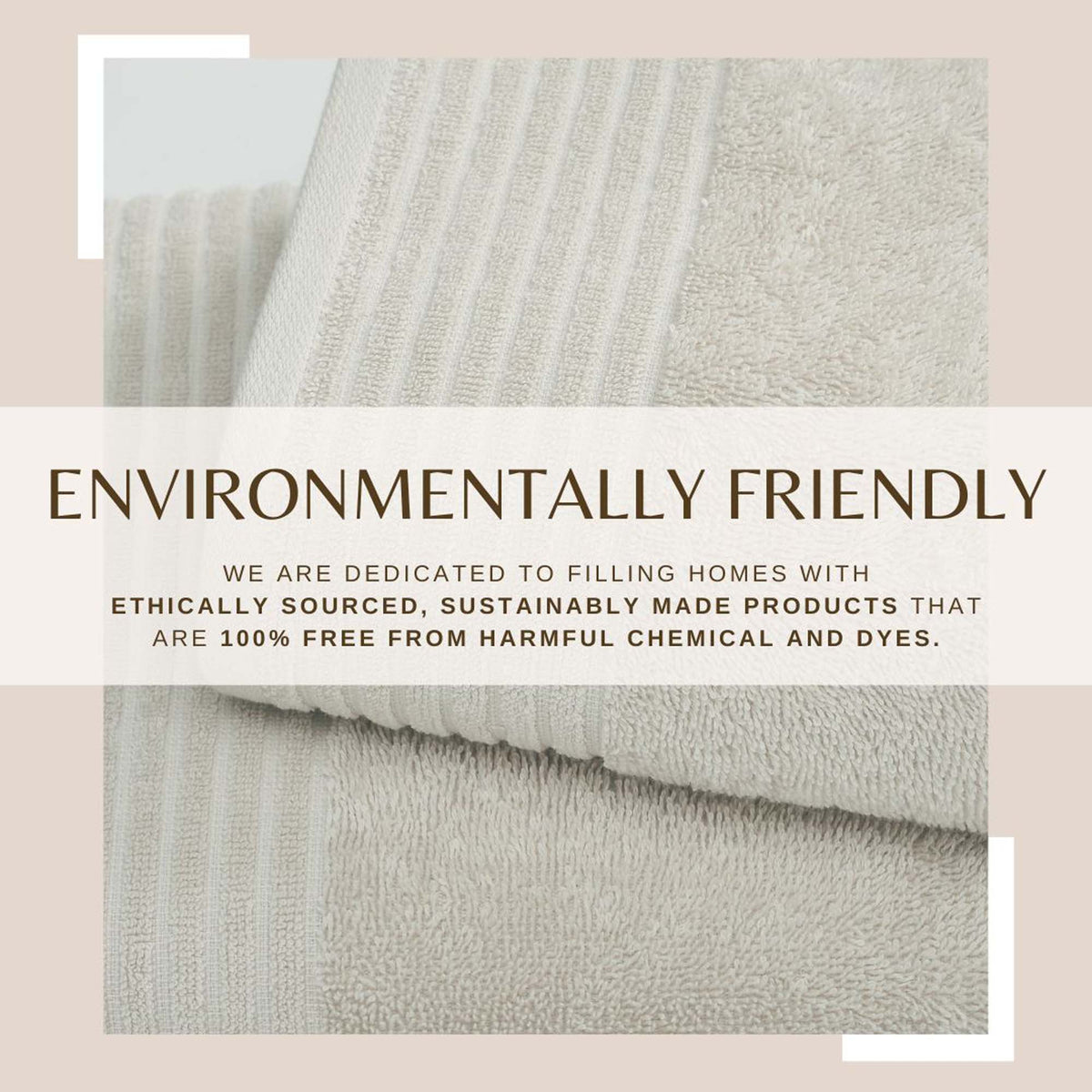 6 Piece Set Cotton Bath Towels - Kasper Collection, photo 34 of 41