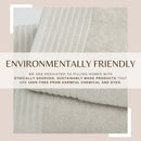 6 Piece Set Cotton Bath Towels - Kasper Collection by Great Bay Home