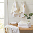 4 Pack Two-Toned Hand Towel - Vanessa Collection by Great Bay Home
