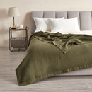 100% Cotton Small Waffle Weave Blanket - Hazel Collection by Great Bay Home