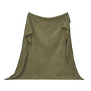 100% Cotton Small Waffle Weave Blanket - Hazel Collection by Great Bay Home