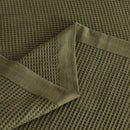 100% Cotton Small Waffle Weave Blanket - Hazel Collection by Great Bay Home