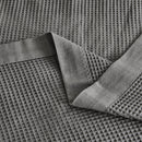 100% Cotton Small Waffle Weave Blanket - Hazel Collection by Great Bay Home