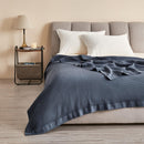 100% Cotton Small Waffle Weave Blanket - Hazel Collection by Great Bay Home
