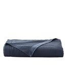 100% Cotton Small Waffle Weave Blanket - Hazel Collection by Great Bay Home