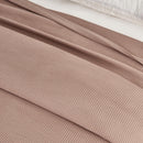 100% Cotton Small Waffle Weave Blanket - Hazel Collection by Great Bay Home