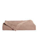 100% Cotton Small Waffle Weave Blanket - Hazel Collection by Great Bay Home