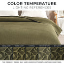 100% Cotton Small Waffle Weave Blanket - Hazel Collection by Great Bay Home