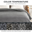 100% Cotton Small Waffle Weave Blanket - Hazel Collection by Great Bay Home