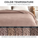 100% Cotton Small Waffle Weave Blanket - Hazel Collection by Great Bay Home