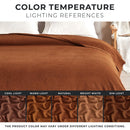 100% Cotton Small Waffle Weave Blanket - Hazel Collection by Great Bay Home