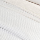 Ribbed Sherpa Throw Blanket - Corduroy Collection by Great Bay Home