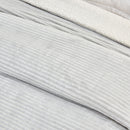 Ribbed Sherpa Throw Blanket - Corduroy Collection by Great Bay Home