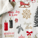 Sherpa Throw Blanket - Eve Collection by Great Bay Home