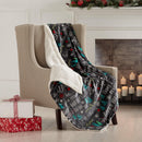Sherpa Throw Blanket - Eve Collection by Great Bay Home