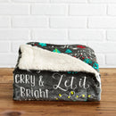 Sherpa Throw Blanket - Eve Collection by Great Bay Home